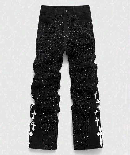 Jeans uomo lusso diamante - jeans,