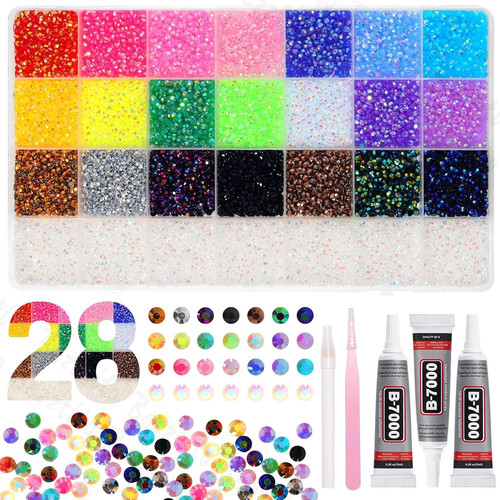 32000pcs kit strass - 32000pcs,