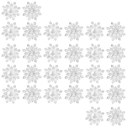 160 pezzi fiocchi neve - pezzi,